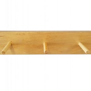 24" Gym Accessory Dowel Rack - close up