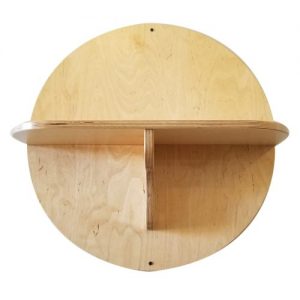 24” Round Gym Accessory Shelf - DIY Attachments